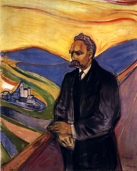 friedrich nietzsche por edvard munch