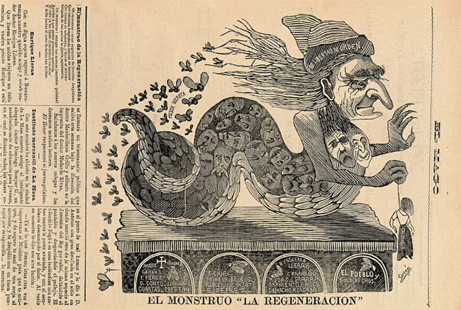 el monstruo de la regeneración