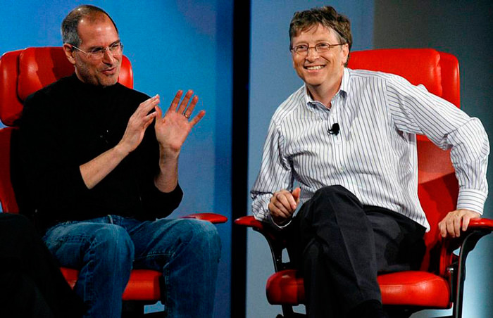 steve jobs bill gates