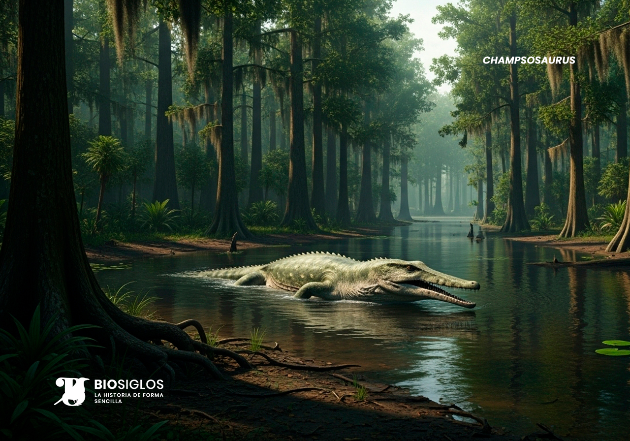 Champsosaurus